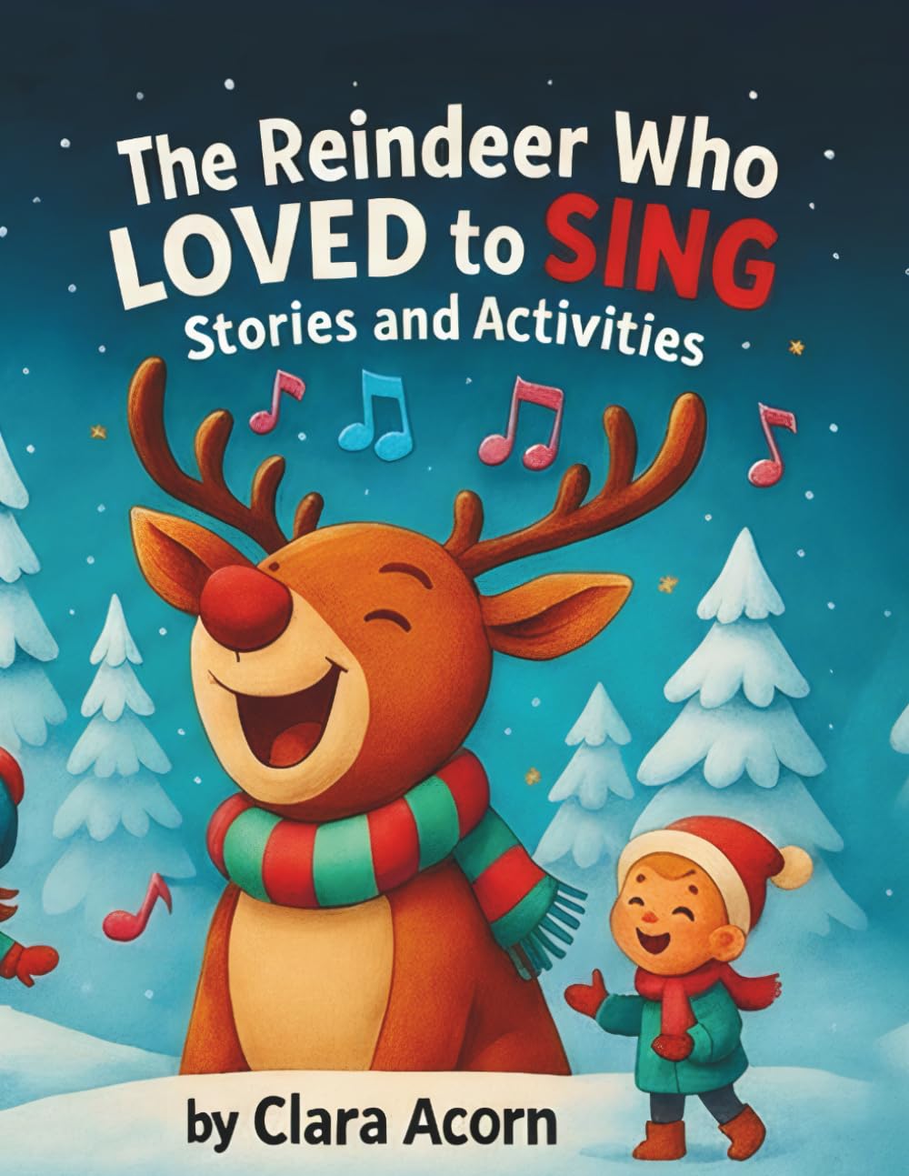 The Reindeer Who Loved to Sing book cover